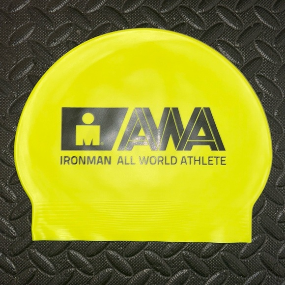 Ironman Oregon 70.3 Swim Cap OFFICIAL - All World Athlete - Neon Yellow - Picture 1 of 2